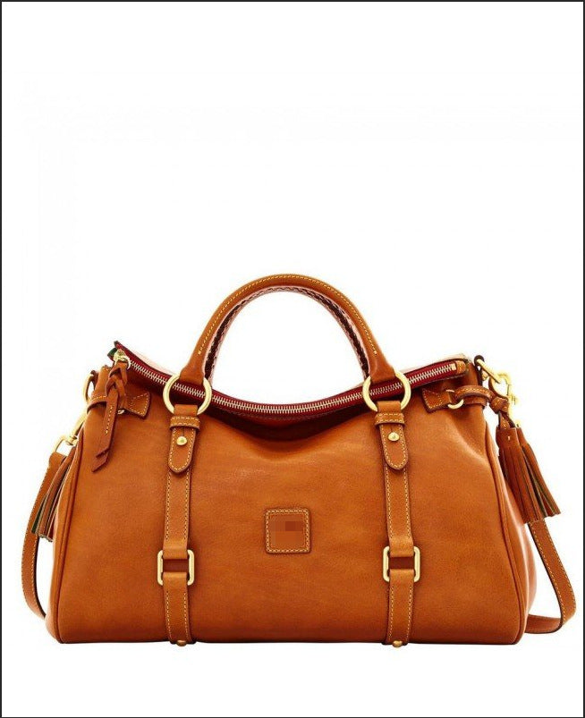 Women's Retro Work Plant Soft Hand-held Commuter Crossbody Bags