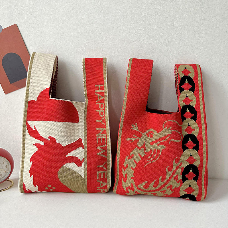 Red Festive Gift High Sense Fortune Bags