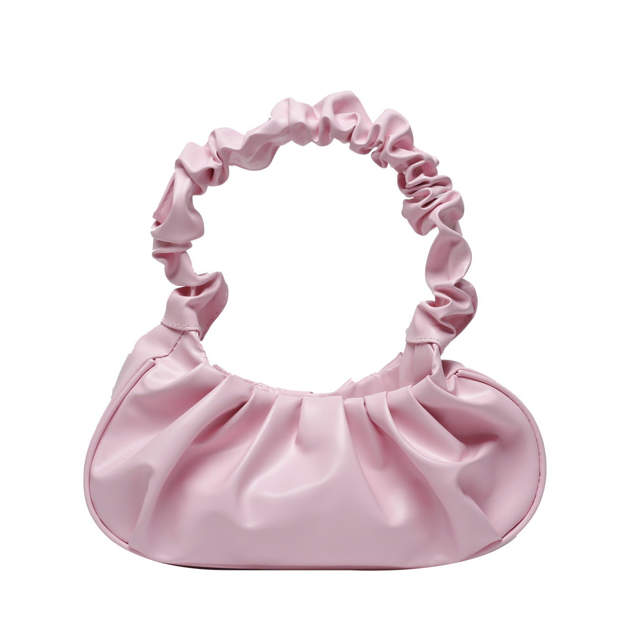 Women's Unique Underarm Candy Color Cloud Shoulder Bags