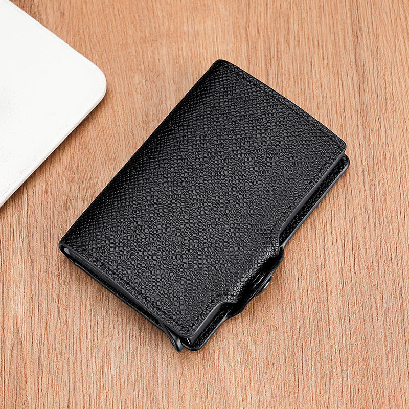 Automatic Pop-up Metal Credit Box Foldable Card Holder
