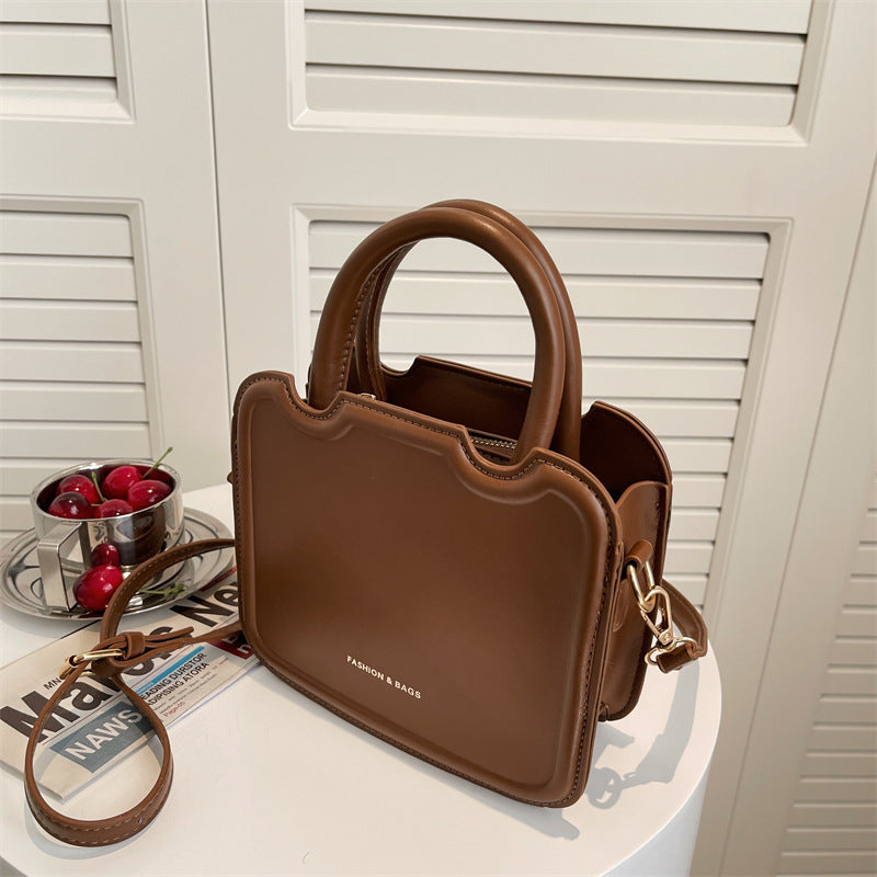 Women's Fashion Portable Korean Niche Design Retro Bags