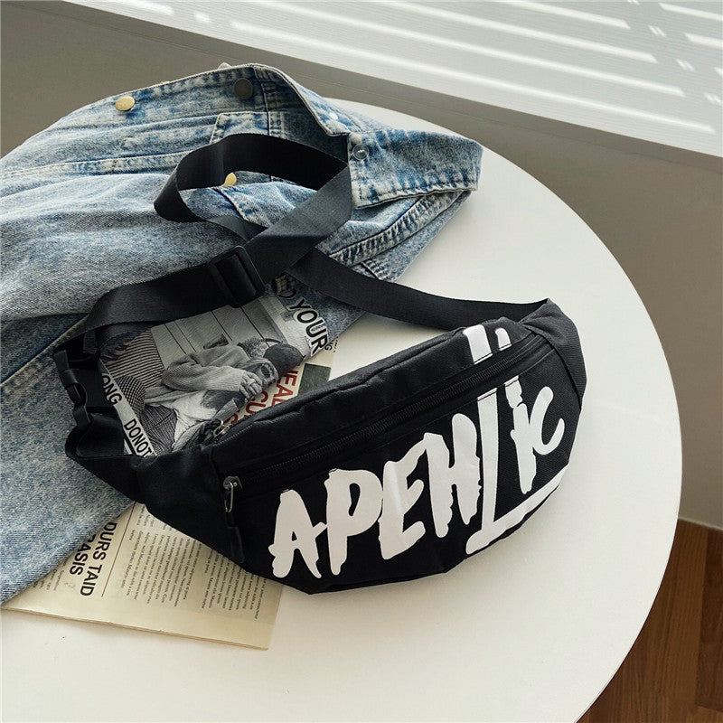 Women's & Men's & Trendy Motorcycle Korean Style Men's Chest Bags
