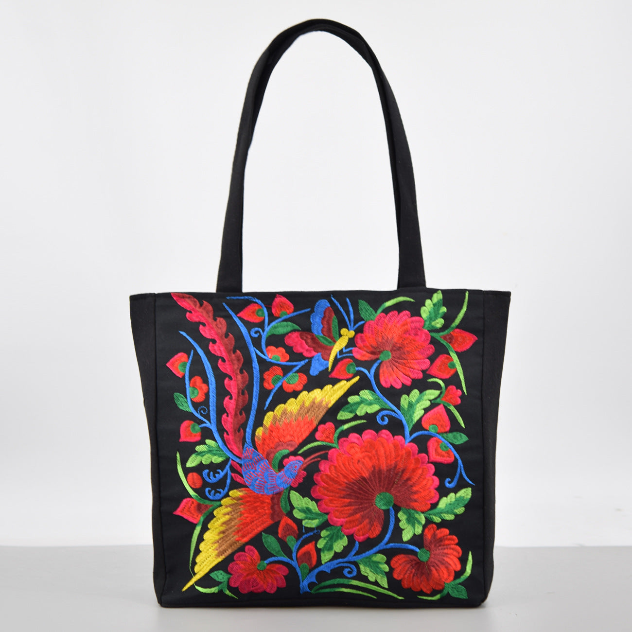 Women's Ethnic Style Embroidered Large Capacity Yunnan Canvas Bags