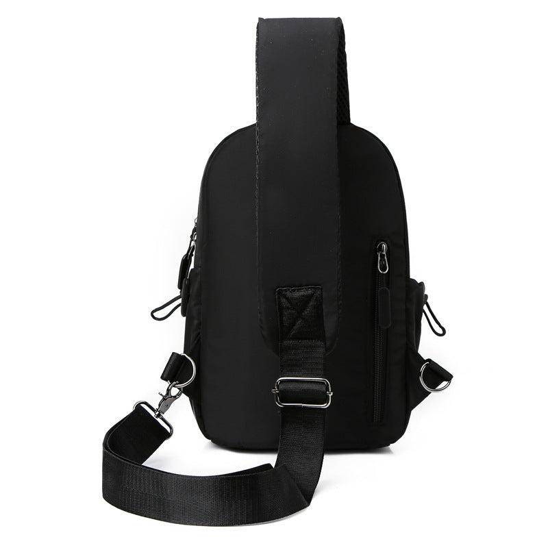 Men's Cycling Stylish Simple Campus Printable Men's Chest Bags