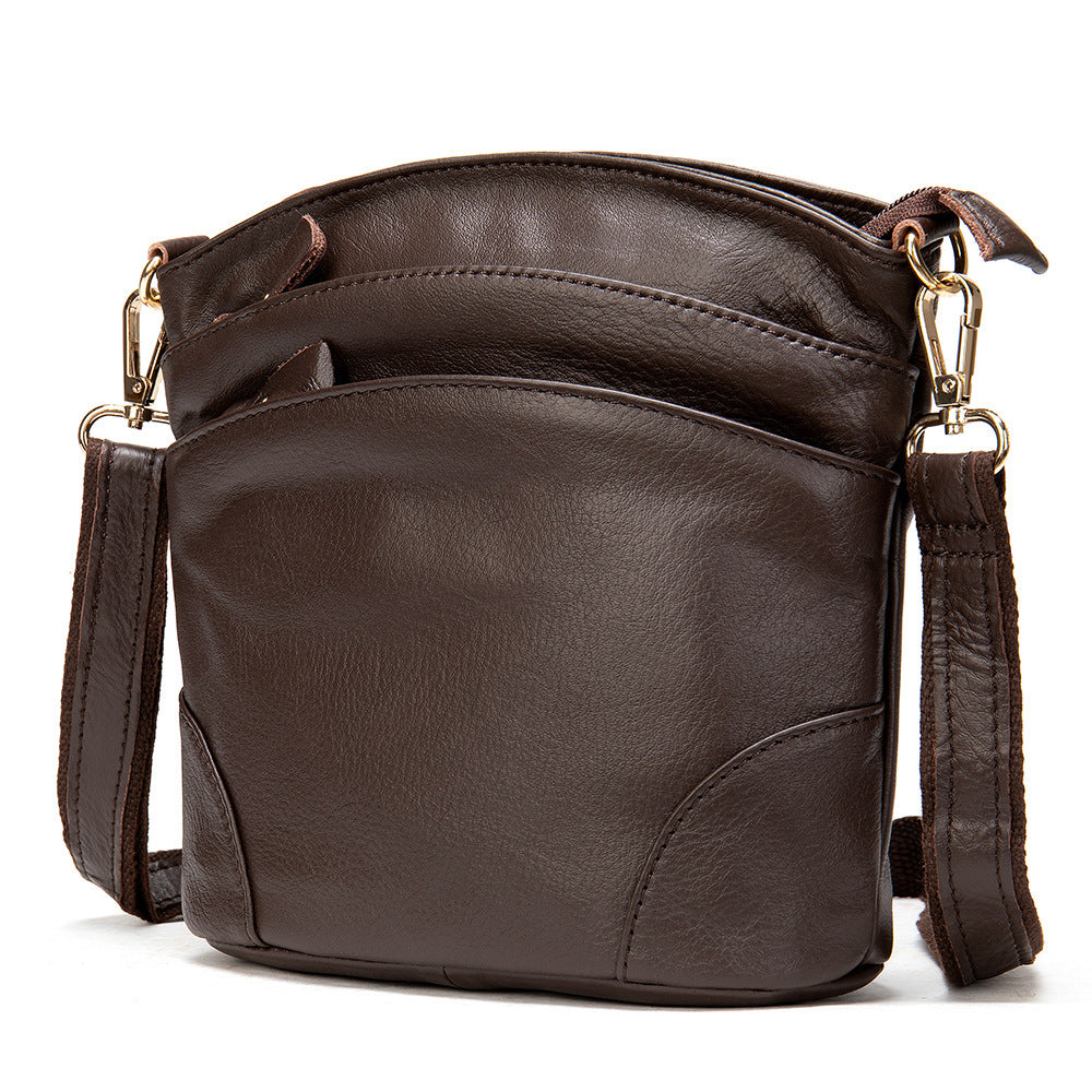 Women's Cowhide Leather First Layer Genuine High-grade Shoulder Bags