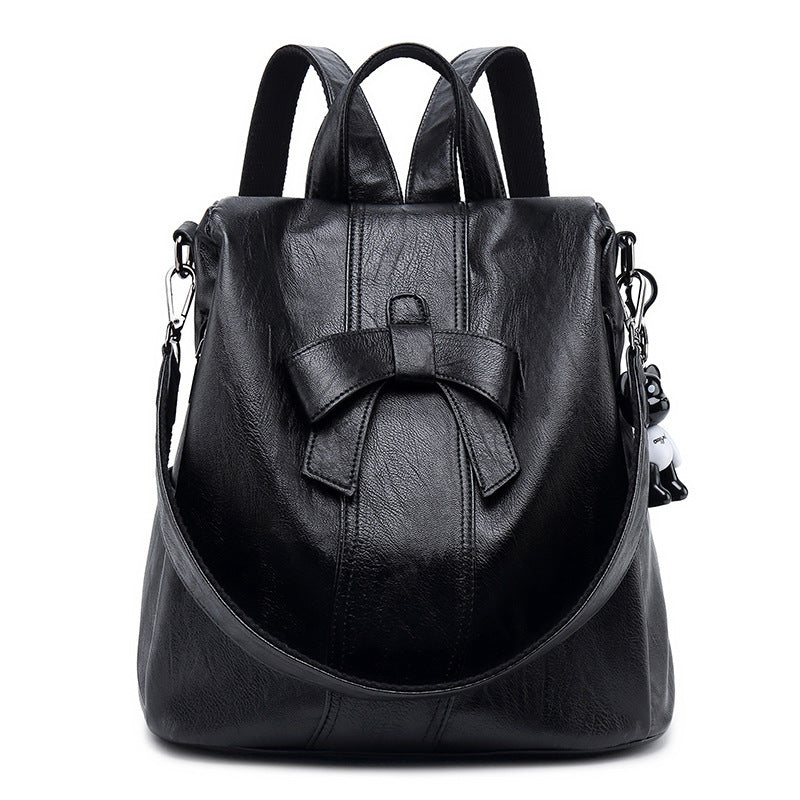Women's Korean Fashion Multipurpose Cute Bow Backpacks