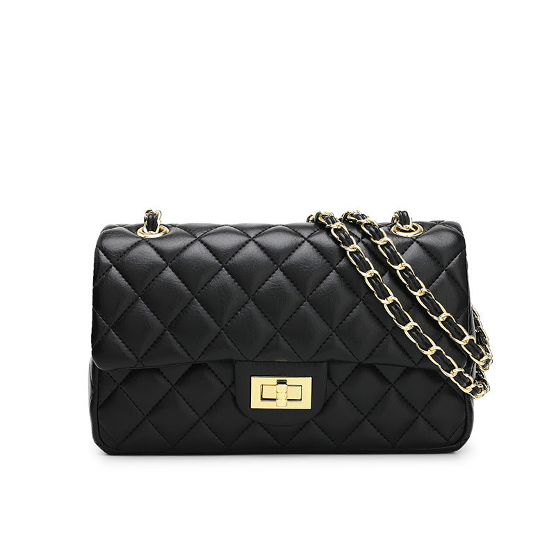 Women's Classic Style Rhombus Chain Fashion Crossbody Bags