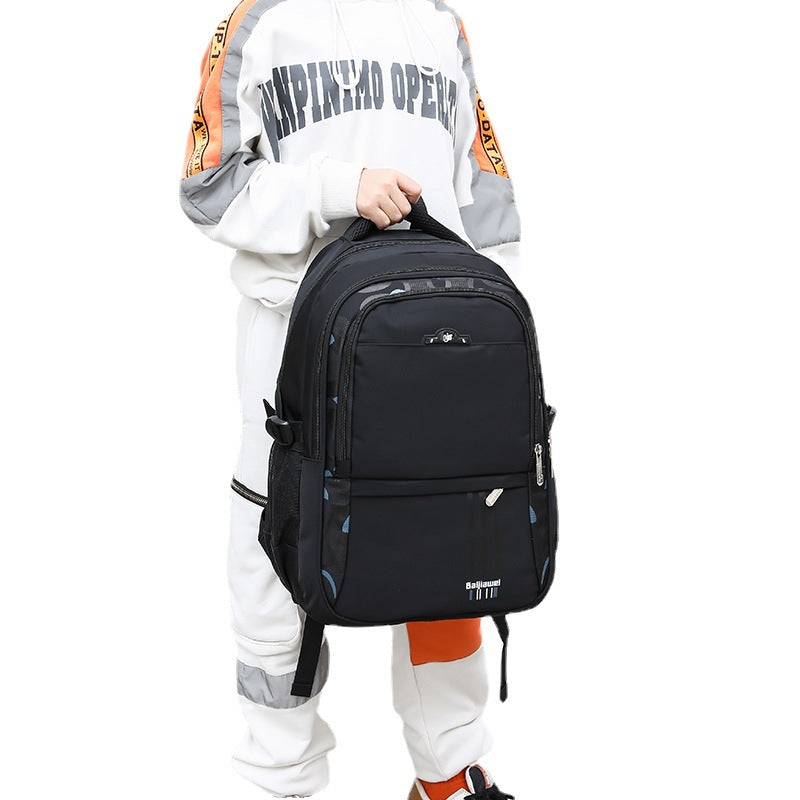 Men's Junior High Korean Style Youth Primary Backpacks