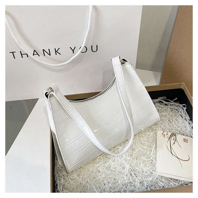 Women's Fashion Design Underarm Retro Unique Baguette Shoulder Bags