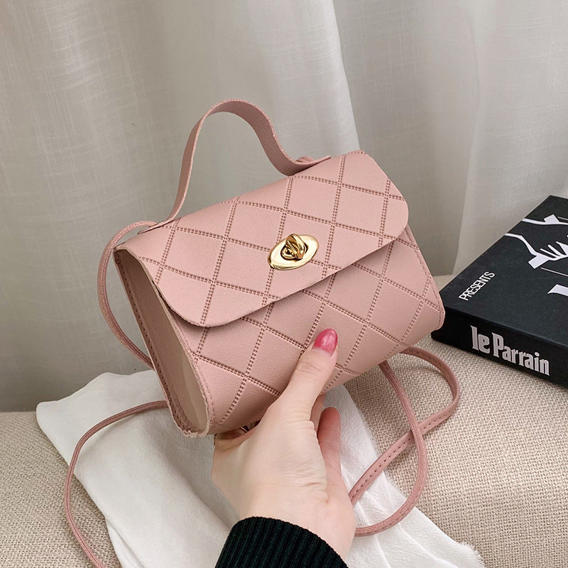 Popular Women's Diamond Fashion Simple Portable Shoulder Bags