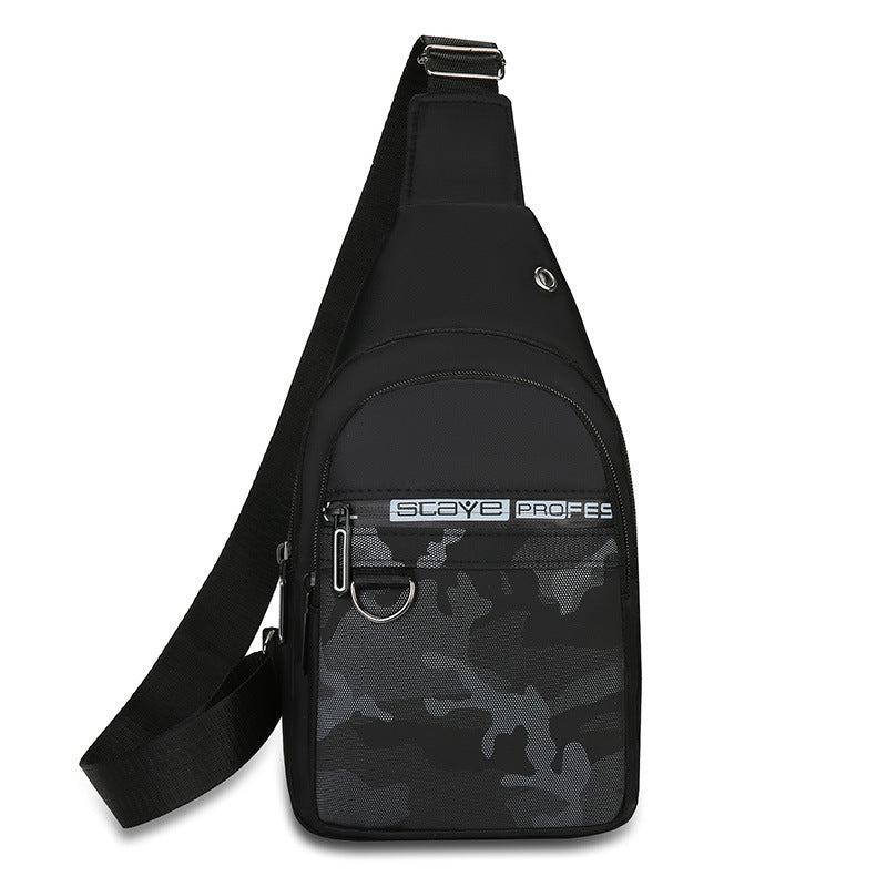 Men's Beautiful Riding Mobile Fashion Camouflage Men's Chest Bags
