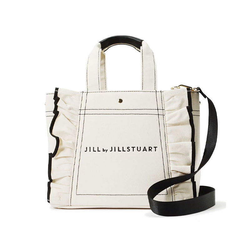 Ruffles Canvas Large Capacity Mummy Commuter Handbags