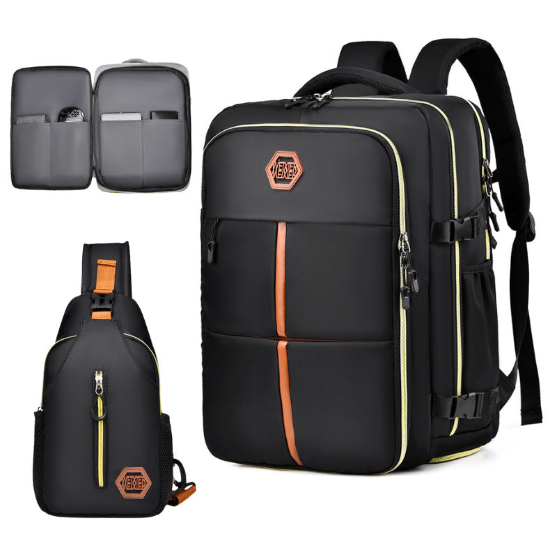 Men's Large Capacity Simple Style Inch Computer Backpacks