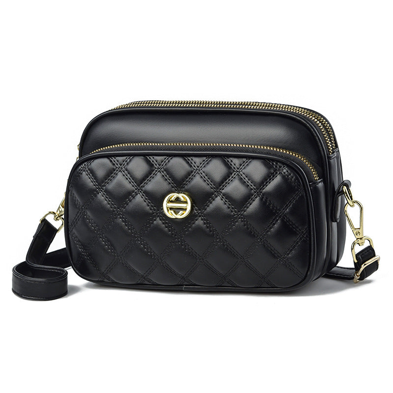Women's Autumn Fashion Pouches Trendy Rhombus Crossbody Bags