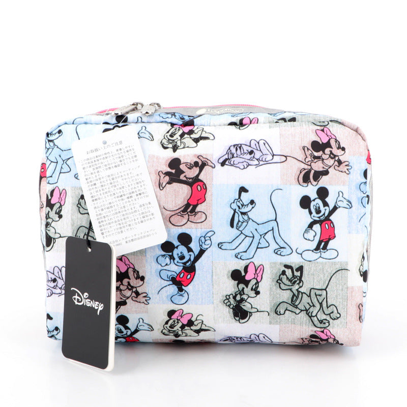 Name Cartoon Horizontal Printing Female Makeup Crossbody Bags