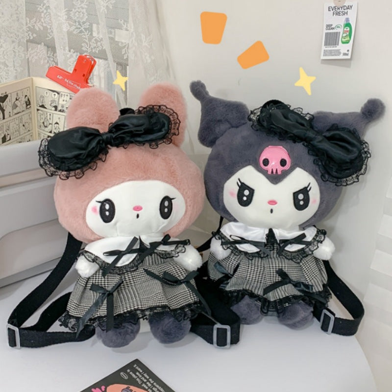 Classy Cute Skirt Doll Birthday Gift Backpacks