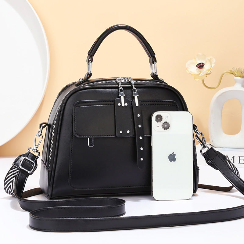 Women's Trendy Large Korean Fashion Shell Shoulder Bags