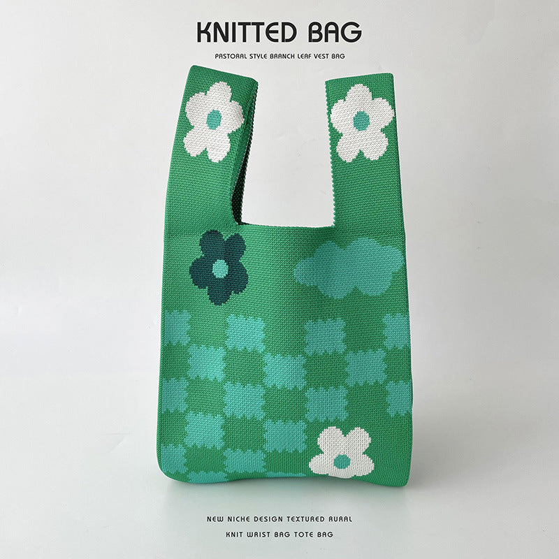 Series Knitted Versatile Large Capacity Commuter Holiday Bags
