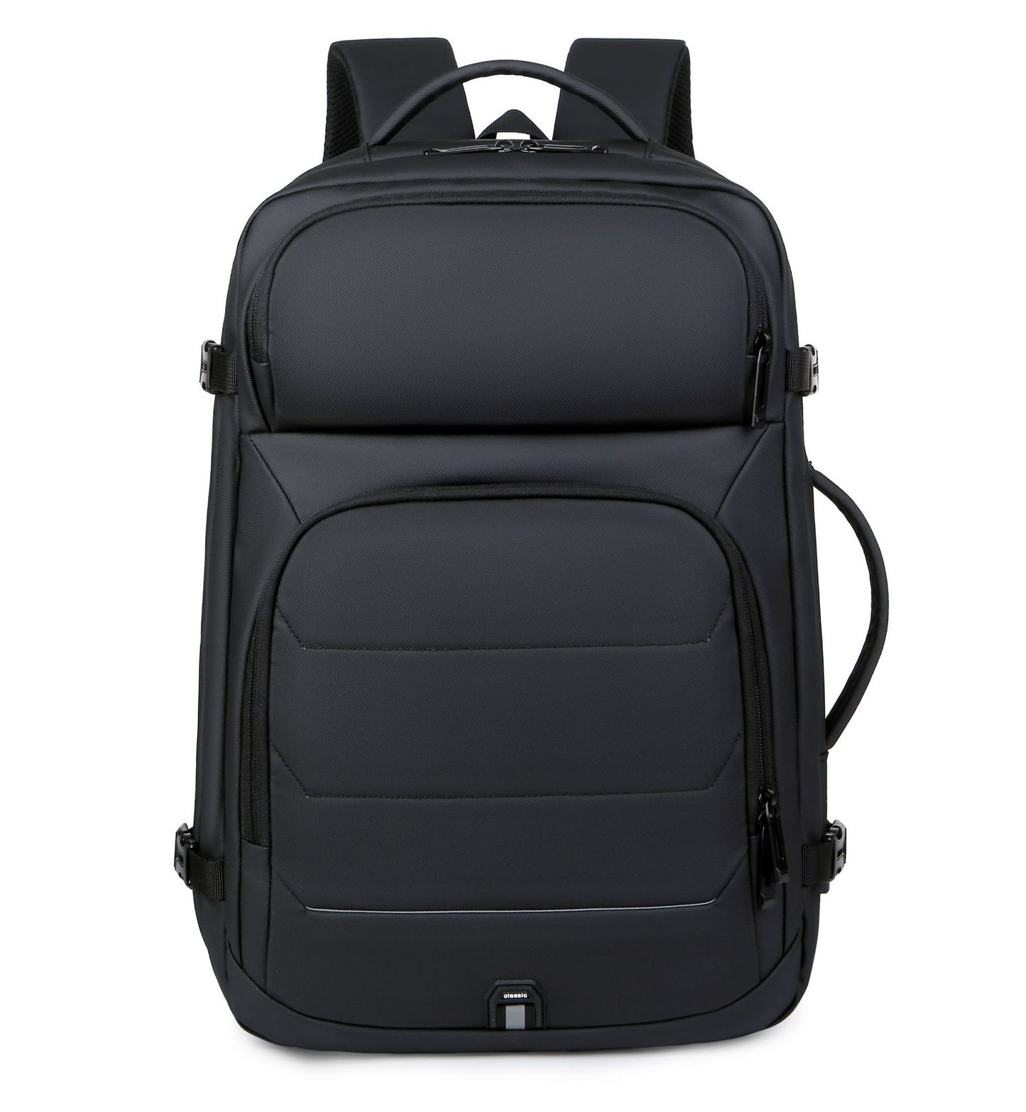Men's Large Capacity Expansion Reflective Business Commute Backpacks