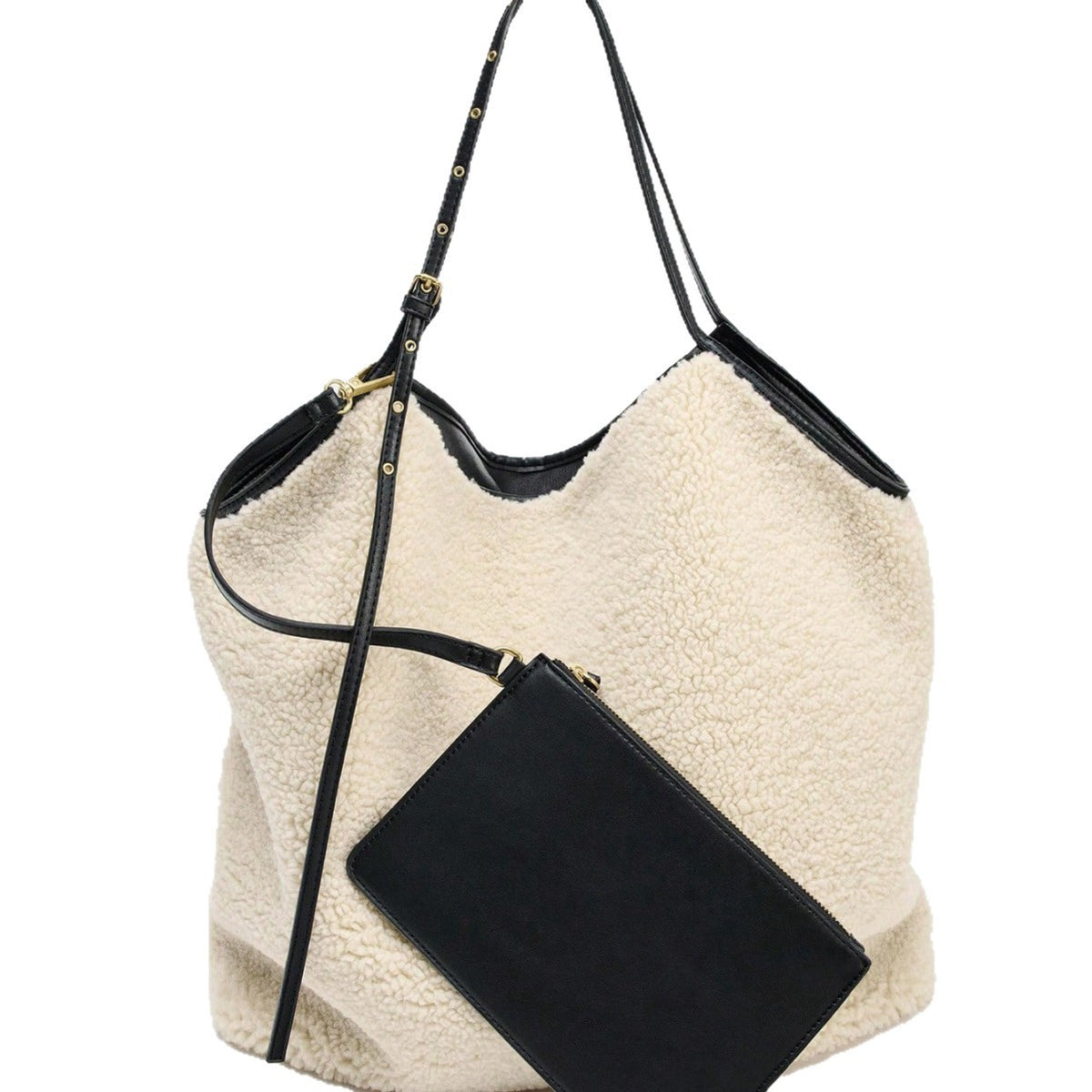 Women's Effect Double-sided Large Capacity Shopping Women's Shoulder Bag