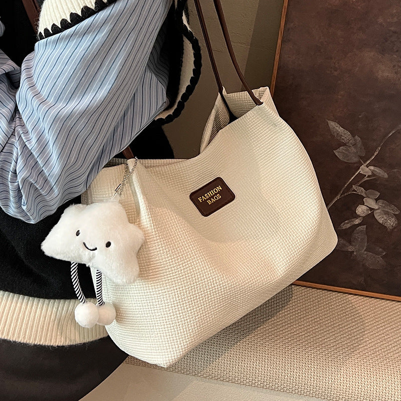Women's Large Capacity Autumn Versatile Simple Fashionable Shoulder Bags