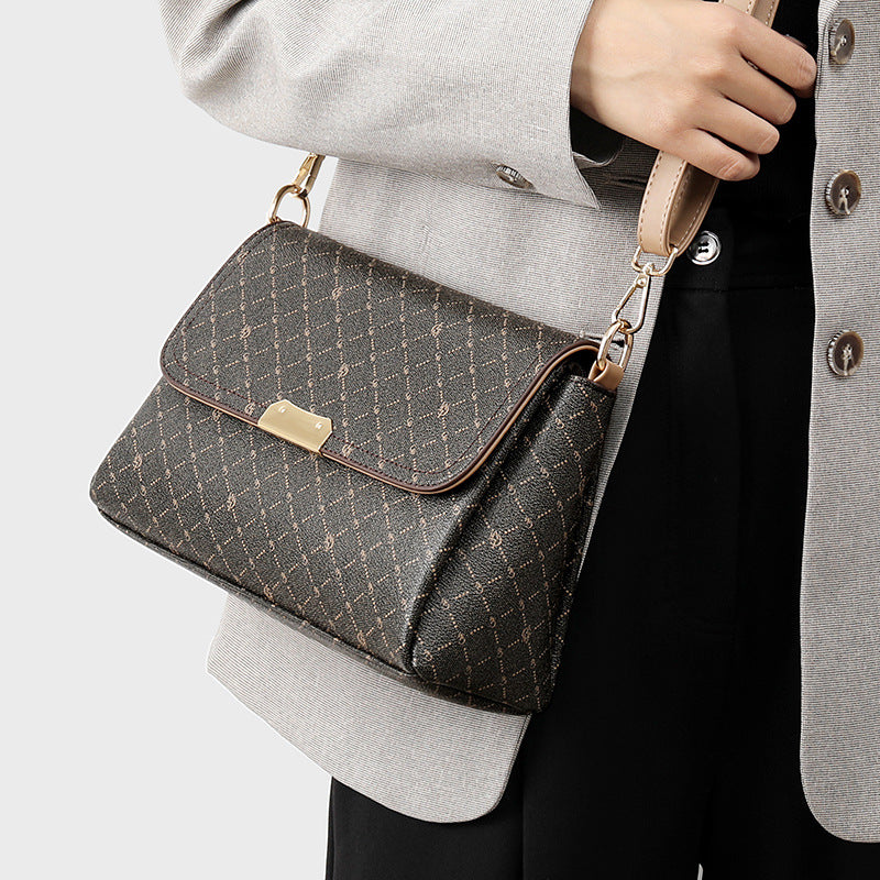 Women's Niche Printed Large Capacity Fashion Crossbody Bags