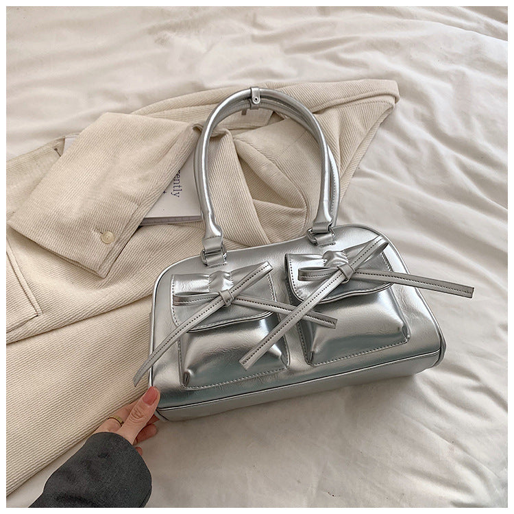 Women's Style Bow Underarm Spring Fashionable Stylish Shoulder Bags