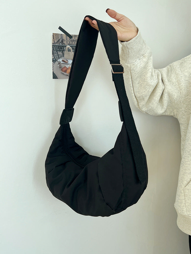 Women's Large Capacity Dumpling Down Cotton Simple Shoulder Bags