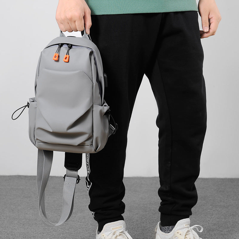 Men's Korean Style Trendy Cool Multifunctional Men's Chest Bags
