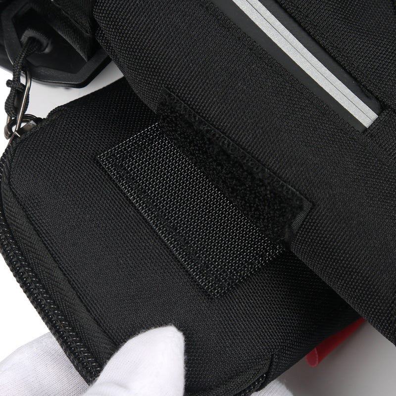 Solid Color Oxford Cloth Running Street Men's Chest Bags