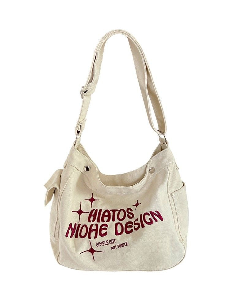 Women's Class Canvas For Cute Large Capacity Crossbody Bags