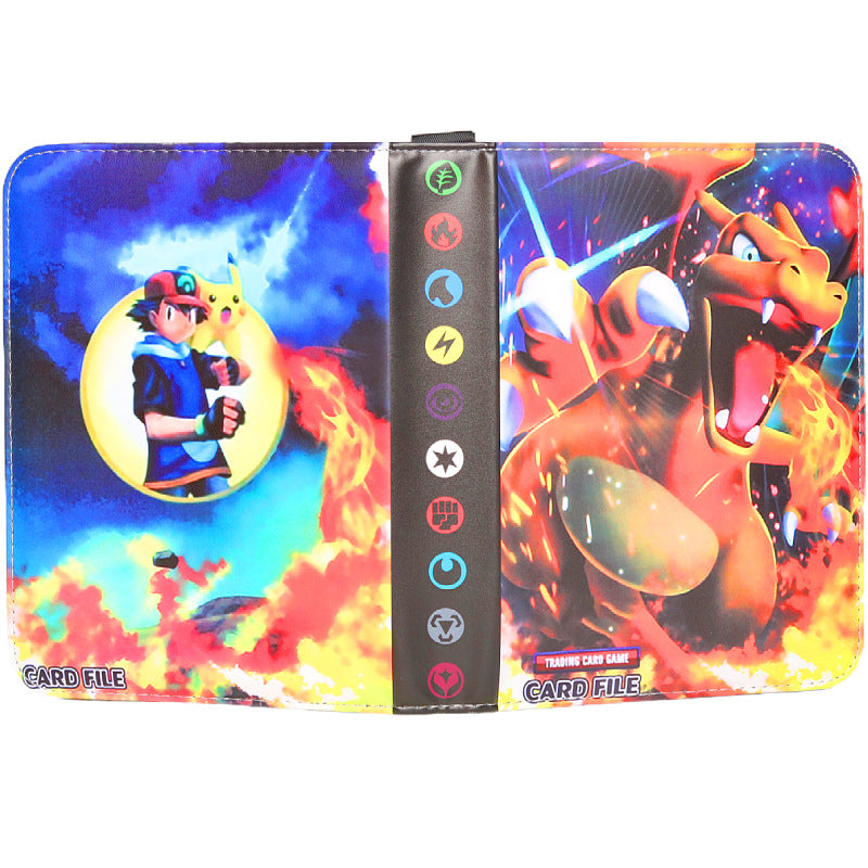 Glamorous Binder Grid Game Cartoon Favorites Card Holder