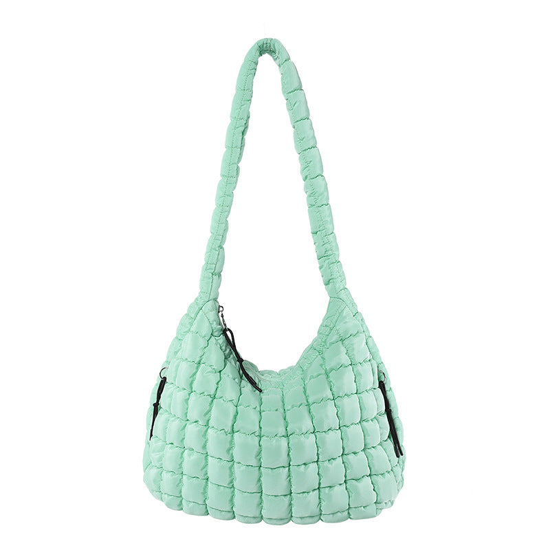 Women's Fashion Portable Dumpling Large Capacity Down Crossbody Bags