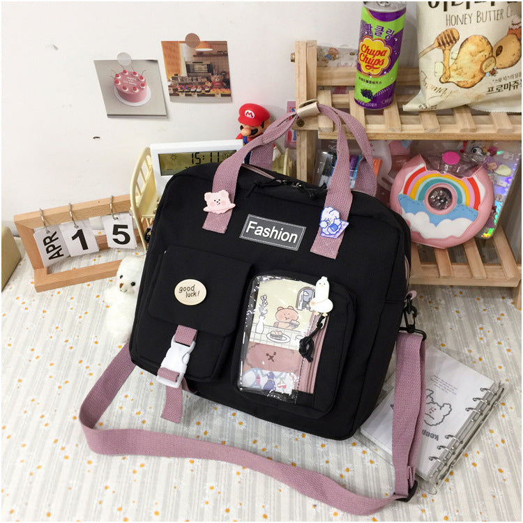 Capacity Design Fashion One Portable Commuter Soft Shoulder Bags
