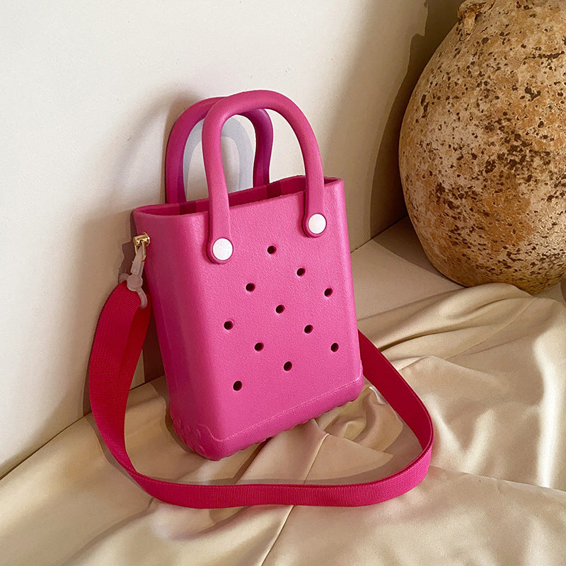 Candy Color Female Cute Fashion Portable Beach Crossbody Bags