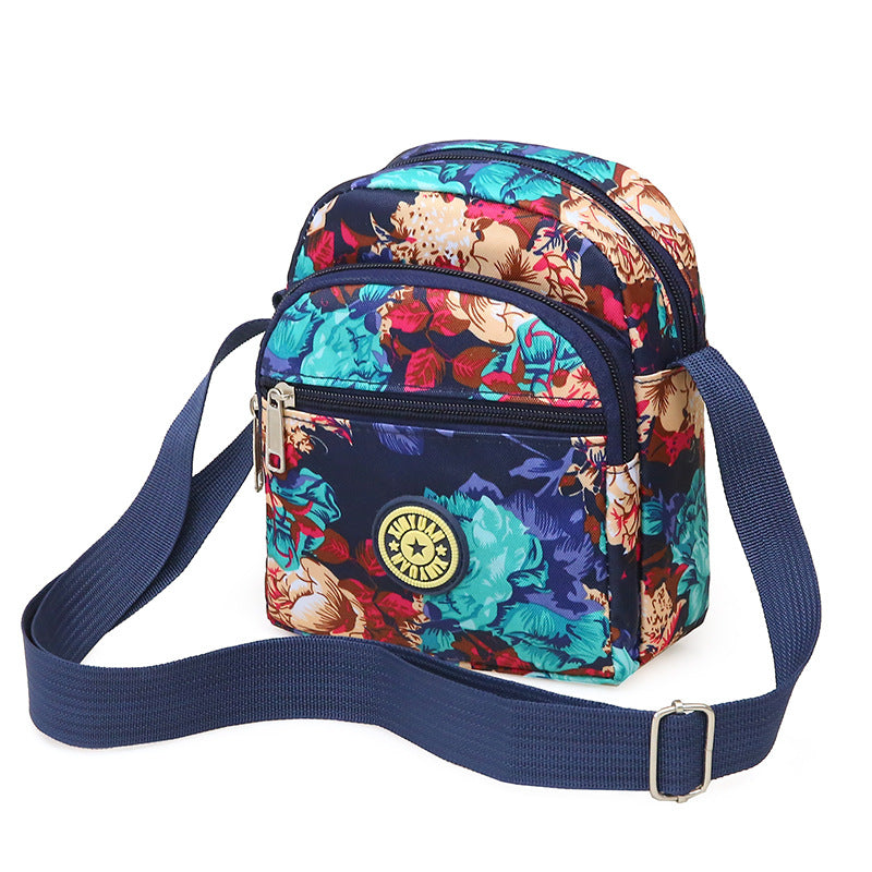 Pretty Women's Flower Cloth Oxford Mother Shoulder Bags