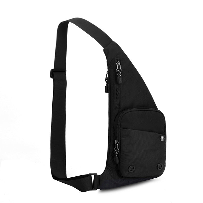 Women's & Men's Style Trendy Contrast Color Waterproof Fashion And Men's Chest Bags