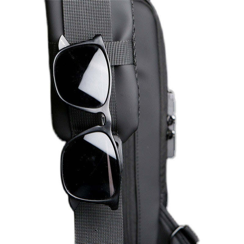 Men's Classy Innovative Attractive Motorcycle Password Men's Chest Bags