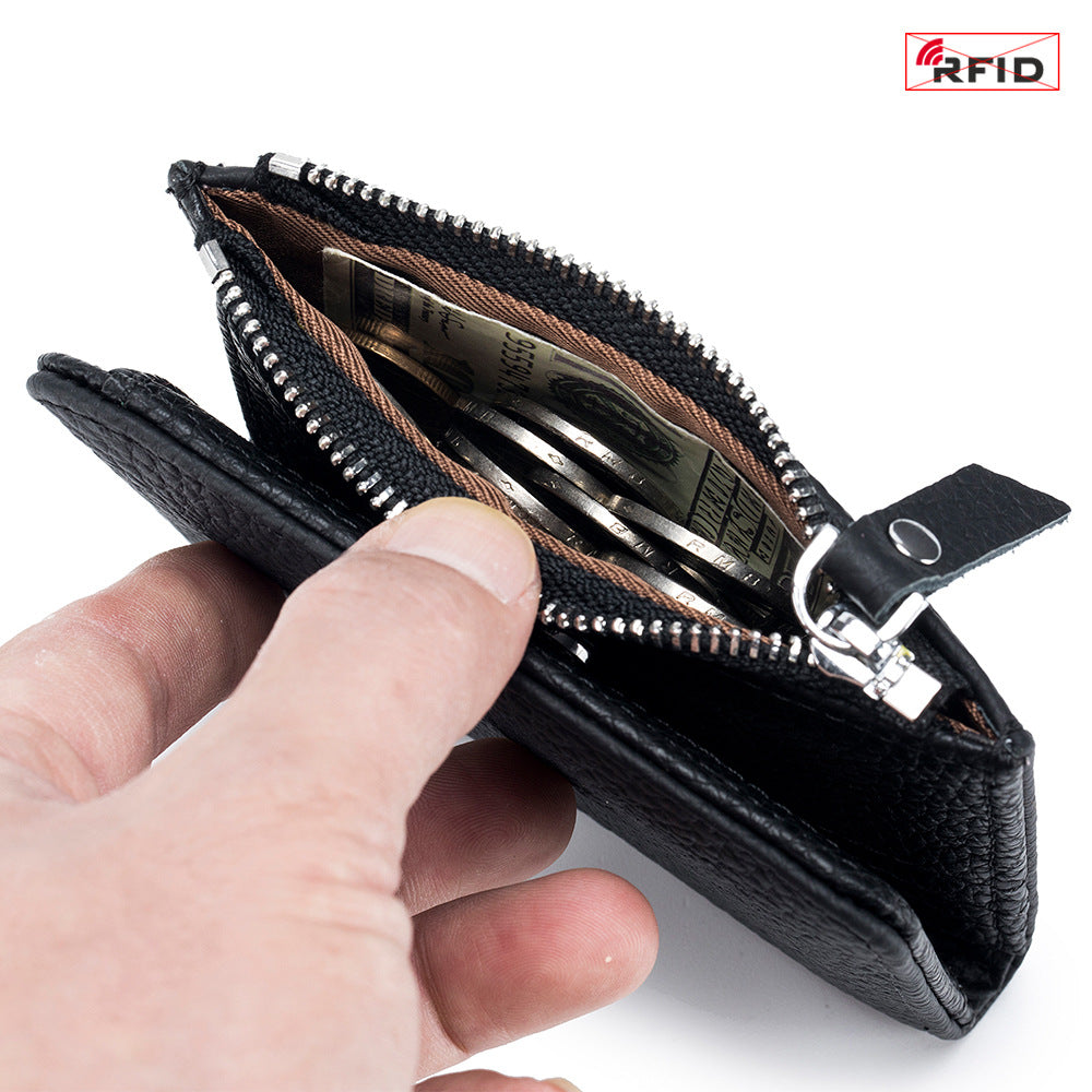 Women's Fashionable Short Large Capacity Zipper Pocket Ladies Wallets