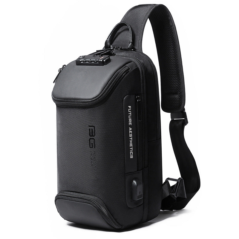 Pretty Men's Trendy Fashion Large Capacity Men's Shoulder Bags