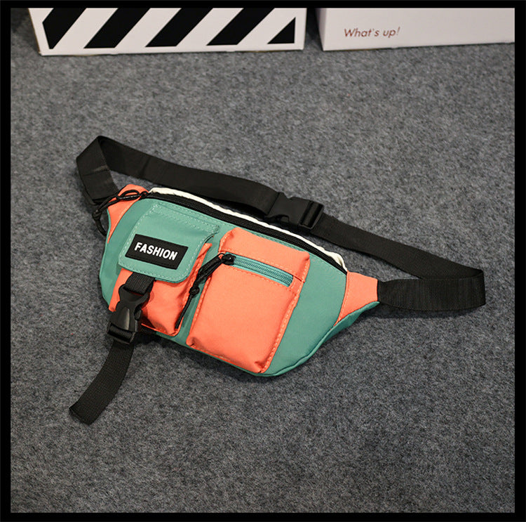 Casual Men's Fashion Trendy Personality Boys Men's Chest Bags