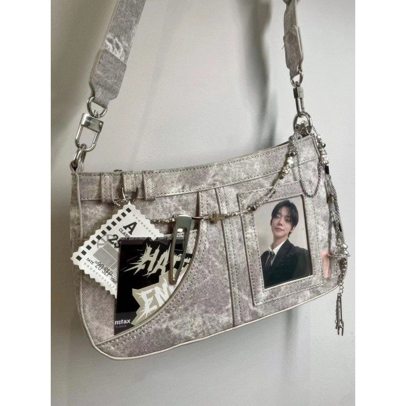 Women's Denim Underarm Pain Secondary Yuan 2 Handbags