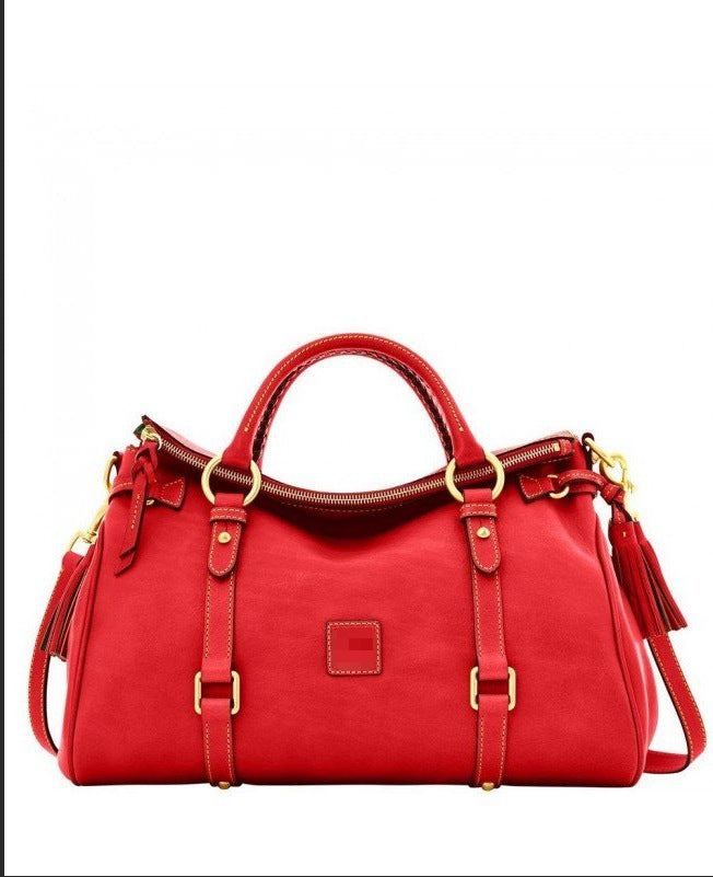 Women's Retro Work Plant Soft Hand-held Commuter Crossbody Bags