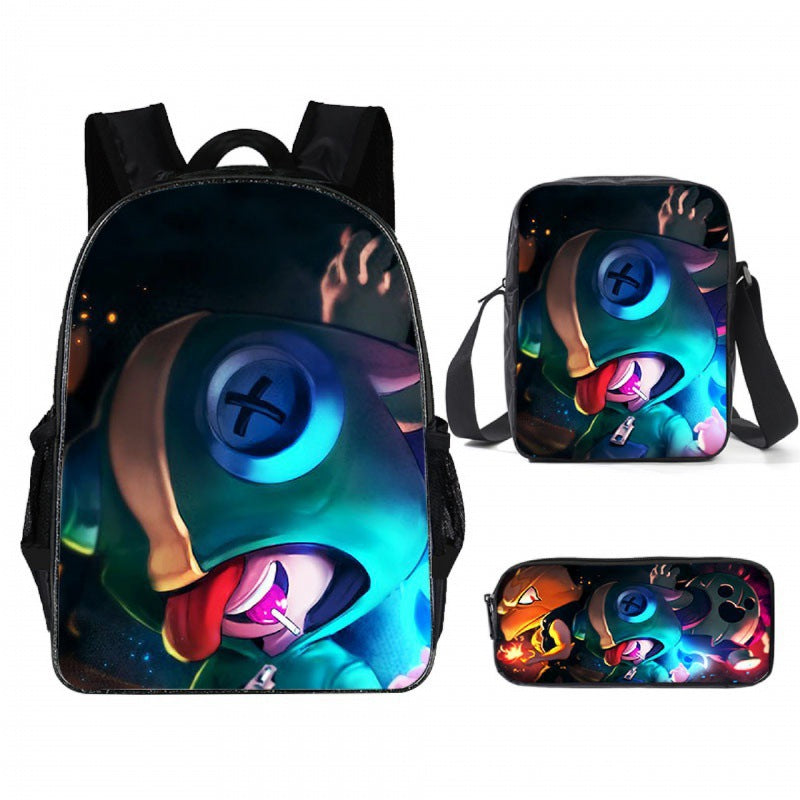 Classic Anime Cartoon Fashion Pencil Buggy Backpacks
