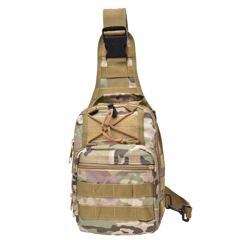 Men's Military Fans Camouflage Multifunctional Unisex Men's Chest Bags