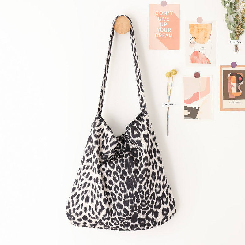 Canvas Niche Retro Easy Matching Underarm Crossbody Bags
