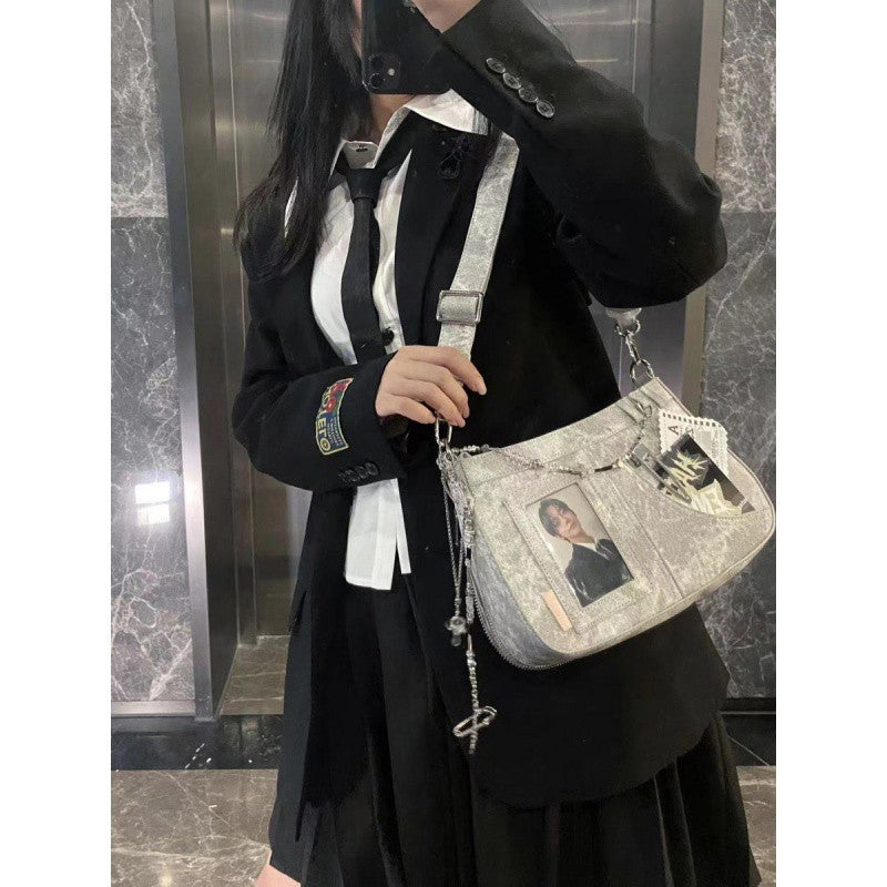 Women's Denim Underarm Pain Secondary Yuan 2 Handbags