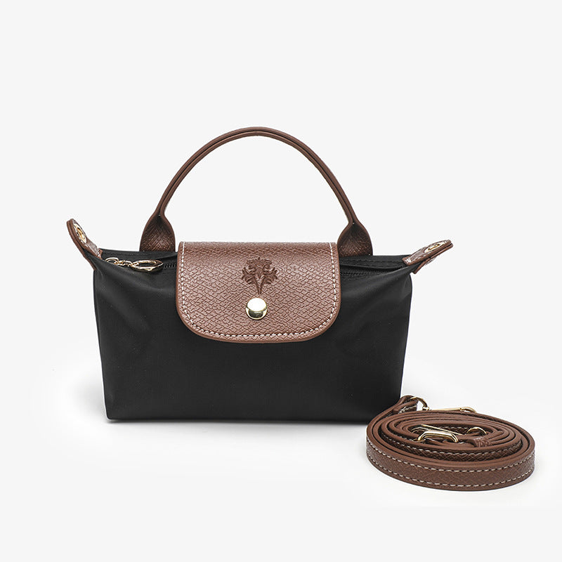Women's Popular Nylon Cloth Design Texture Portable Bags