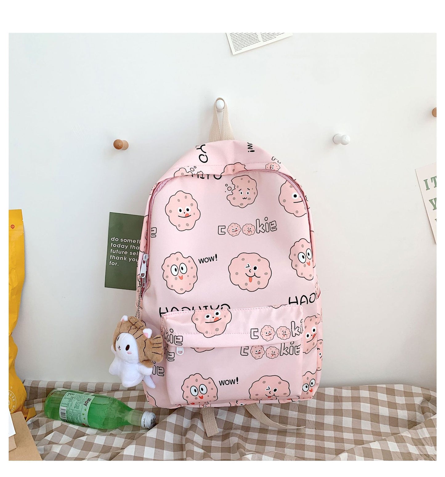Cute Funny Female Sweet Large Capacity Backpacks