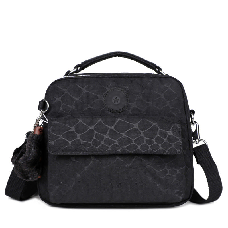 Monkey Nylon Canvas Lightweight Single Portable Crossbody Bags
